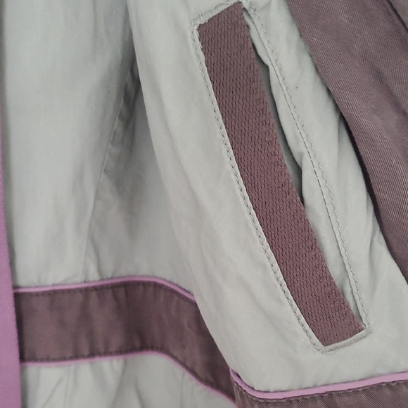 Zadig & Voltaire Purple Cotton Jacket Relaxed Fit- Oversized - Picture 7 of 9